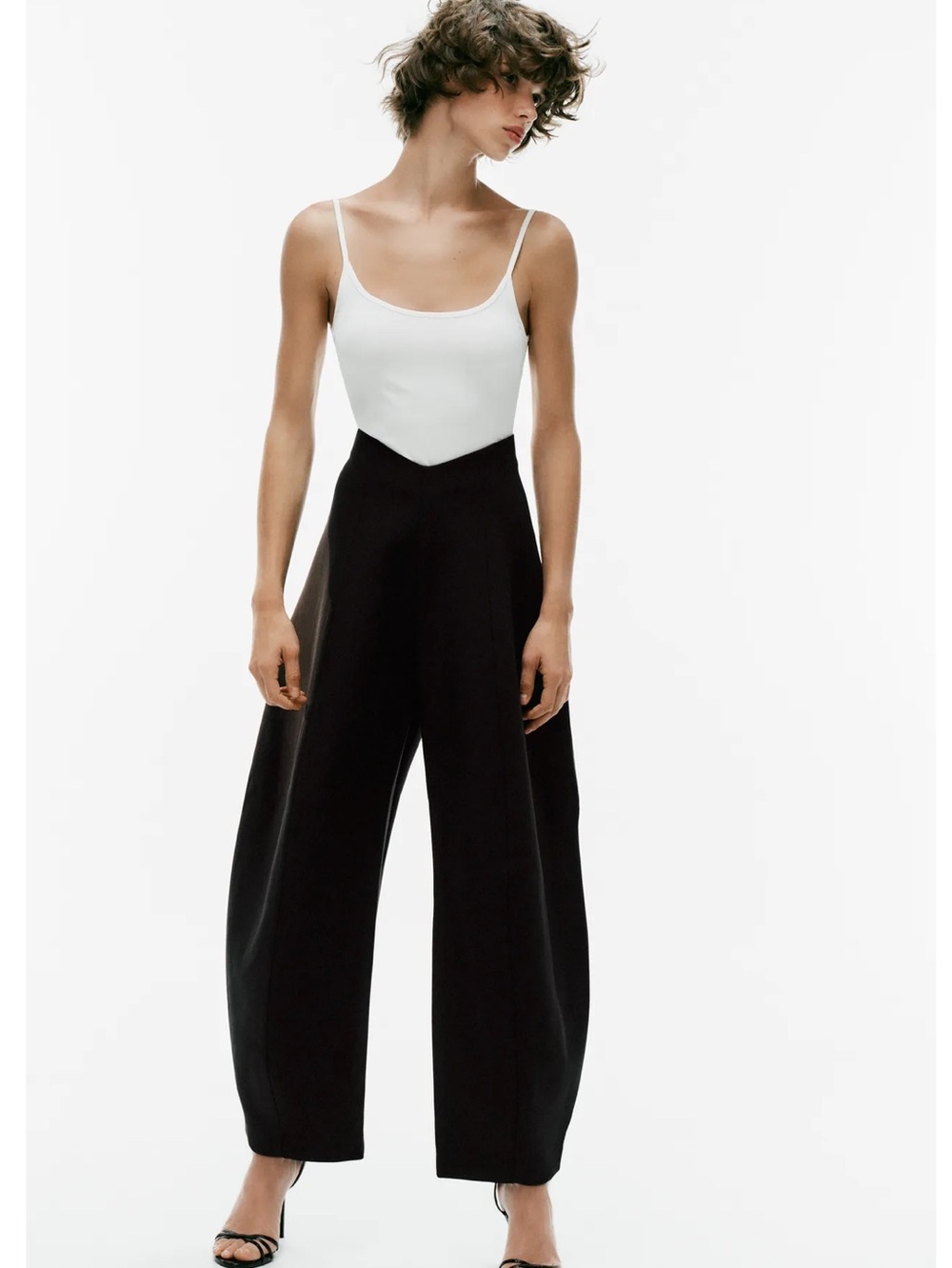 Zara HIGH-RISE BALLOON PANTS